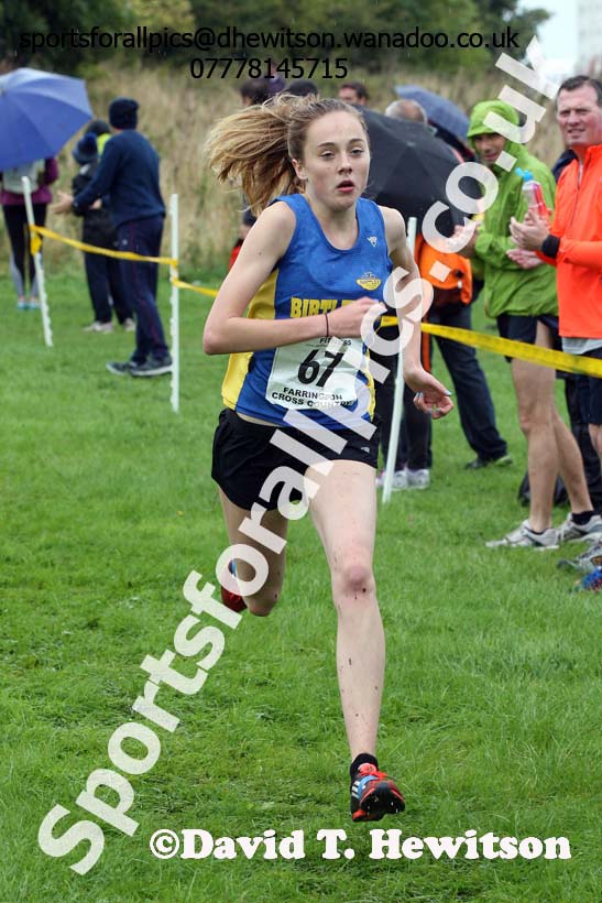 Senior women, Sunderland Harriers Open Cross Counry, Farringdon Park, Sunderland. Photo: David T. Hewitson/Sports for All Pics